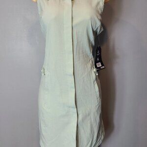 NWT‎ Avalanche Women Textured Stretch Green Golf Beach Dress Outdoor S